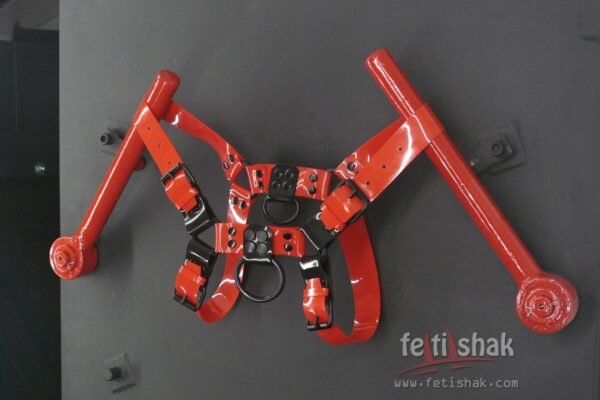 Red Shine Bulldog Harness - Image 9